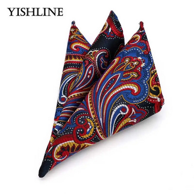 Luksuzni tvornički muški 25*25CM starinski cvjetni karirani svileni rupčić s džepnim kvadratom Muški modni ručnik na prsima za vjenčanje