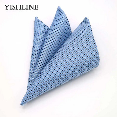 Luksuzni tvornički muški 25*25CM starinski cvjetni karirani svileni rupčić s džepnim kvadratom Muški modni ručnik na prsima za vjenčanje