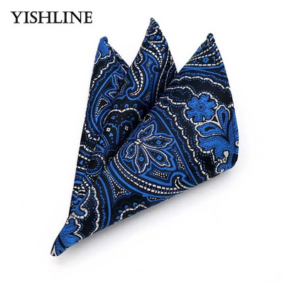 Luksuzni tvornički muški 25*25CM starinski cvjetni karirani svileni rupčić s džepnim kvadratom Muški modni ručnik na prsima za vjenčanje