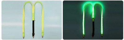 Light Up Ζαρτιέρες LED Παπιγιόν για Άντρες Γυναικεία Φεστιβάλ Φεστιβάλ LED Ζαρτιέρες Παπιγιόν Κλιπ-σε τιράντες Ελαστική ρυθμιζόμενη ζώνη παντελονιού