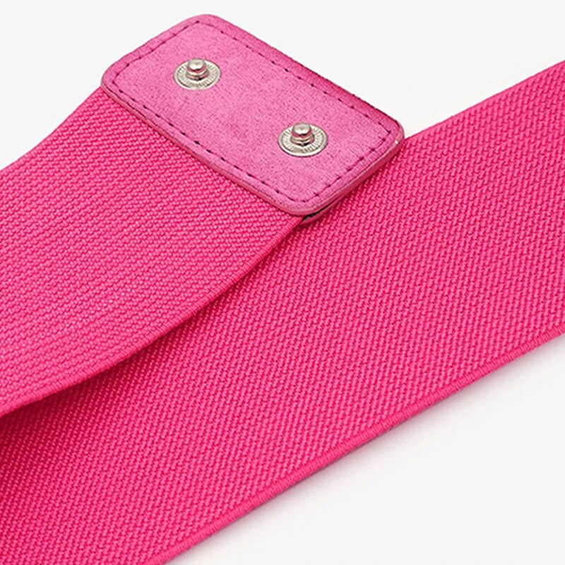 Rugalmas derékpánt nagy szalag virágos deréköv női lány édes, magasan elasztikus derékpánt ruhához Cummerbunds fűző övek