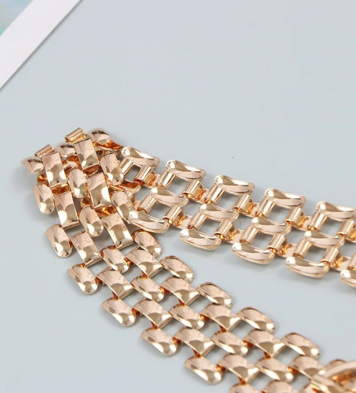 Sieviešu jostas Luksusa Mode Vēss Zelts Sudraba jostasvieta Ķēde Jauna Trend Josta Dekorācija Uzvalks Džinsi Svārki Josta Bankets Punk