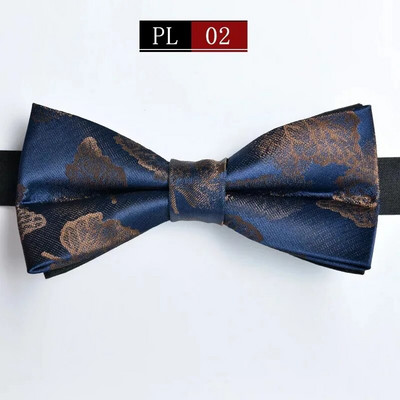 Új divat férfi csokornyakkendő Esküvői kiegészítők Hála ajándékok Lila sötétkék csokornyakkendő Ajándék barát férfiaknak Mucha Do Garnituru