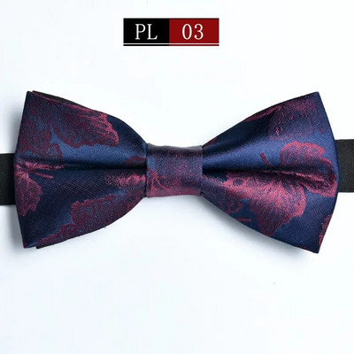 Új divat férfi csokornyakkendő Esküvői kiegészítők Hála ajándékok Lila sötétkék csokornyakkendő Ajándék barát férfiaknak Mucha Do Garnituru