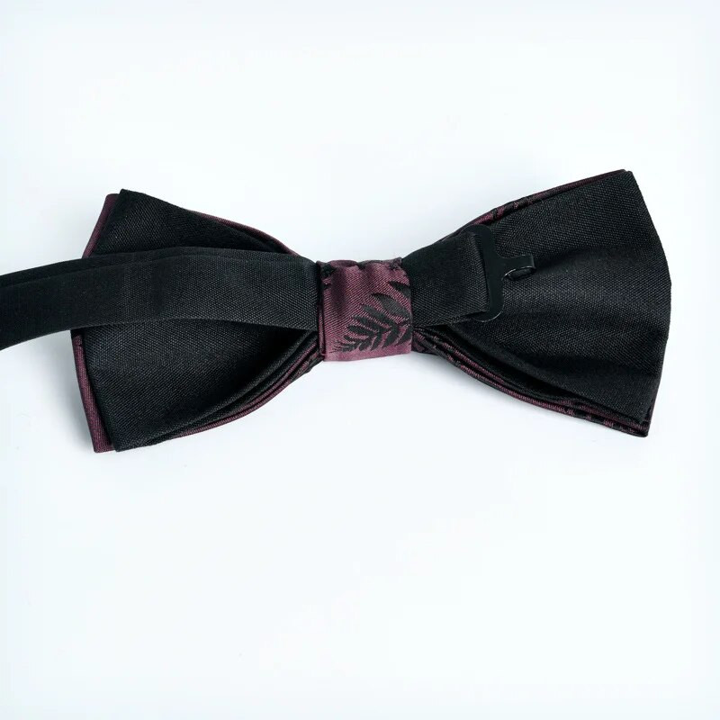 Új divat férfi csokornyakkendő Esküvői kiegészítők Hála ajándékok Lila sötétkék csokornyakkendő Ajándék barát férfiaknak Mucha Do Garnituru