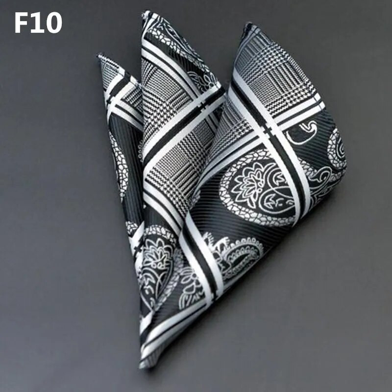 Vruća muška odijela 25*25 cm, rupčići, poliesterske džepne maramice s cvjetnim uzorkom na točkice, muške poslovno ležerne četvrtasti ručnik