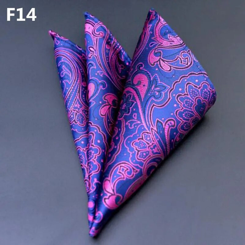 Vruća muška odijela 25*25 cm, rupčići, poliesterske džepne maramice s cvjetnim uzorkom na točkice, muške poslovno ležerne četvrtasti ručnik