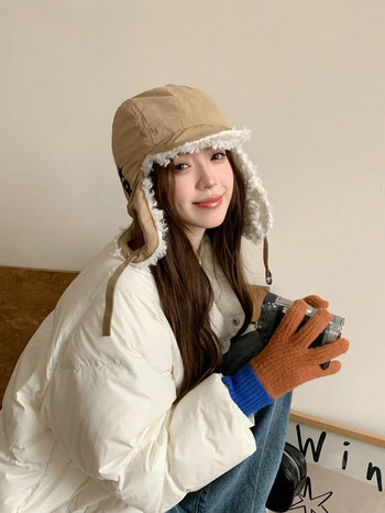 Модни контрастни ръкавици Сензорен екран Плетени ръкавици Дамски зимни ръкавици Топли ръкавици за езда Работни ръкавици Дамски ръкавици