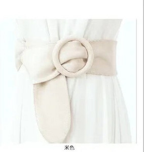 Djevojka Okrugli gumbi Remen od antilopa i flanela Ženski mekani remen za dekoraciju širine lica Dizajnerski baršunasti modni remeni Cinturon