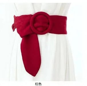 Djevojka Okrugli gumbi Remen od antilopa i flanela Ženski mekani remen za dekoraciju širine lica Dizajnerski baršunasti modni remeni Cinturon