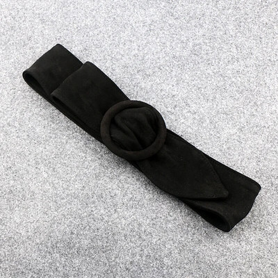 Djevojka Okrugli gumbi Remen od antilopa i flanela Ženski mekani remen za dekoraciju širine lica Dizajnerski baršunasti modni remeni Cinturon