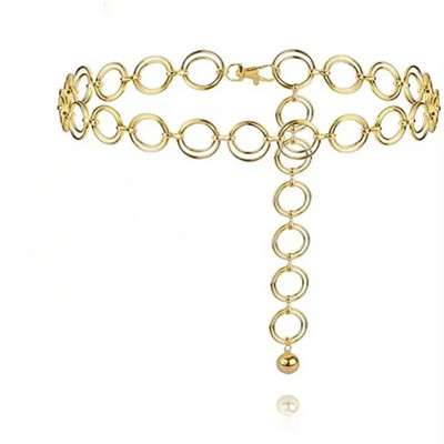 Ženski sveobuhvatni hip hop stil punk lanac oko struka lanac oko struka podesiva haljina lanac oko struka ženski remen modni pojas