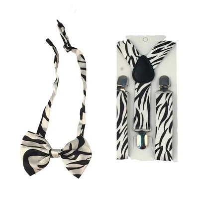 2db Szalagtartók Elasztikus Gyermek Nyakkendő Fiúk Állítható Merevítők Gyerek Csokornyakkendő Szett Y Hát Csokorkák Pillangó Övek Polka