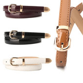 2023 m. Naujas moteriškas plonas diržas paprastas madingas saldainio spalvos dekoratyvinis mažas diržas su džemperiu moteriškas diržas