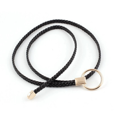 1tk Suvekleit Vöö Candy Värvus Punutis Vöö Mood Kootud vöörihmad Naistele Kleit Kanepi köis punutud vöö Naiste vööd