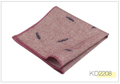 Pamučne maramice za odrasle s print uzorkom Maramice za muškarce Poslovno ležerni kvadratni rupčić s džepovima Vjenčane maramice širine 25 cm