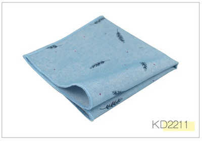 Pamučne maramice za odrasle s print uzorkom Maramice za muškarce Poslovno ležerni kvadratni rupčić s džepovima Vjenčane maramice širine 25 cm