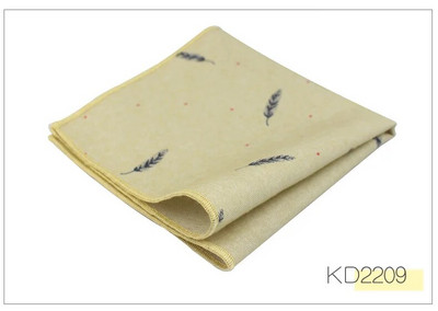 Pamučne maramice za odrasle s print uzorkom Maramice za muškarce Poslovno ležerni kvadratni rupčić s džepovima Vjenčane maramice širine 25 cm