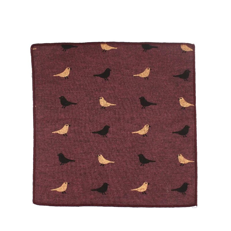 Pamučne maramice za odrasle s print uzorkom Maramice za muškarce Poslovno ležerni kvadratni rupčić s džepovima Vjenčane maramice širine 25 cm