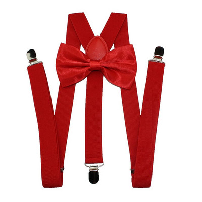 Yienws piros csokornyakkendő nadrágtartó férfiaknak Suspensorio női férfi nadrágtartó Navy Erkek Jartiyer Szelki Do Spodni YiA001