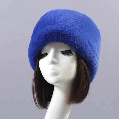 Ženska kapa od umjetnog krzna, zimska, topla, leopard, plišana ruska skijaška kapa, grijač za uši