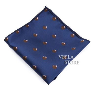 Jež Pingvin Ptica Morski konjić Slatke životinje Jacquard Poliester Muškarci Ležerno odijelo s džepnim kvadratom Patry Haljina Dodatak za rupčiće