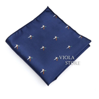 Jež Pingvin Ptica Morski konjić Slatke životinje Jacquard Poliester Muškarci Ležerno odijelo s džepnim kvadratom Patry Haljina Dodatak za rupčiće