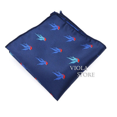 Jež Pingvin Ptica Morski konjić Slatke životinje Jacquard Poliester Muškarci Ležerno odijelo s džepnim kvadratom Patry Haljina Dodatak za rupčiće