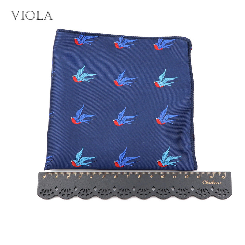 Jež Pingvin Ptica Morski konjić Slatke životinje Jacquard Poliester Muškarci Ležerno odijelo s džepnim kvadratom Patry Haljina Dodatak za rupčiće