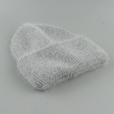 Nove luksuzne kape od pravog zečjeg krzna za 2023., ženske zimske kape, modna topla pletena kapa za djevojke, meka topla kapa s kapom