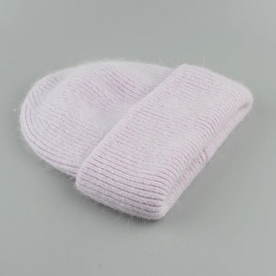 Nove luksuzne kape od pravog zečjeg krzna za 2023., ženske zimske kape, modna topla pletena kapa za djevojke, meka topla kapa s kapom