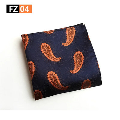 Klasični rupčić s cvjetnim sidrom od 100% svilenog satena, muška maramica, modni klasični džepni rupčić za vjenčanje