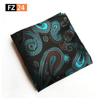 Klasični rupčić s cvjetnim sidrom od 100% svilenog satena, muška maramica, modni klasični džepni rupčić za vjenčanje