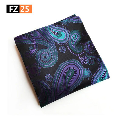 Klasični rupčić s cvjetnim sidrom od 100% svilenog satena, muška maramica, modni klasični džepni rupčić za vjenčanje