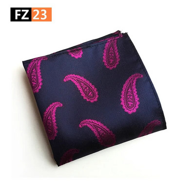 Klasični rupčić s cvjetnim sidrom od 100% svilenog satena, muška maramica, modni klasični džepni rupčić za vjenčanje