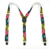 Žene Muškarci "2 Bomb painting" Naramenice za hlače Držač hlača Naramenice za muškarce Y-oblika Uredska ležerna svečana haljina Poklon naramenice