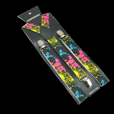 Žene Muškarci "2 Bomb painting" Naramenice za hlače Držač hlača Naramenice za muškarce Y-oblika Uredska ležerna svečana haljina Poklon naramenice