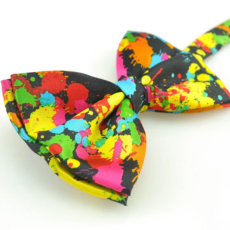 Sievietēm Vīrieši Unisex "2 Bomb painting" Sukakaru un tauriņu komplekts Y-formas klavieru taustiņi Komplekti Biroja gadījuma tauriņu komplekts Svinīga kleita dāvana