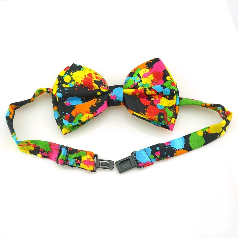 Sievietēm Vīrieši Unisex "2 Bomb painting" Sukakaru un tauriņu komplekts Y-formas klavieru taustiņi Komplekti Biroja gadījuma tauriņu komplekts Svinīga kleita dāvana