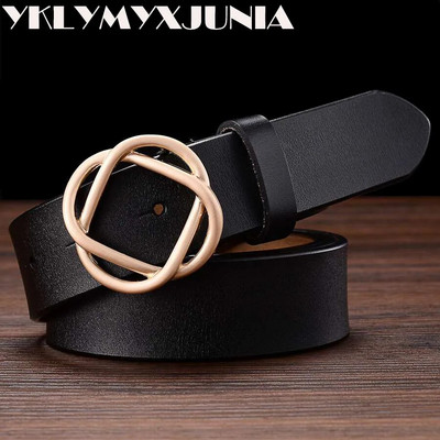 YKLYMYXJUNIA ženski kožni remeni, modni remeni, ženski ženski brend, pojas, novi kožni remen za žene