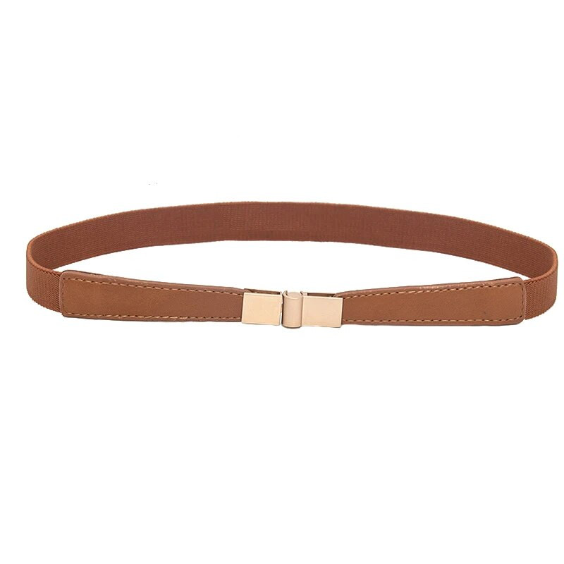 Elastični tanki ženski remen za haljine Crno Crveno Bijeli Mršavi ženski remen oko struka Rastezljivi ženski pojas ceinture elastique femme