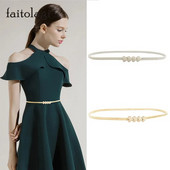 Zlatno srebrni metalni elastični pojas u obliku srca, rastezljivi, tanki, uski pojasevi za žene, ženski modni pojas