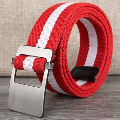 140 cm klassikaline lihtsas stiilis vabaaja püksid, õpilaste lõuend naiste ja meeste pikendatud vöö