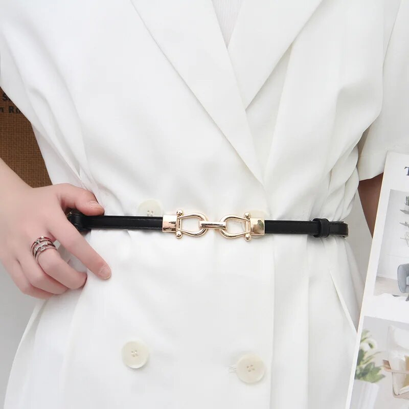 2023 m. nauji ploni reguliuojami moteriški diržai Madingi senoviniai perlų diržai, ploni paltai, juosmens diržas, metalinis kabliukas, juosmens juosta