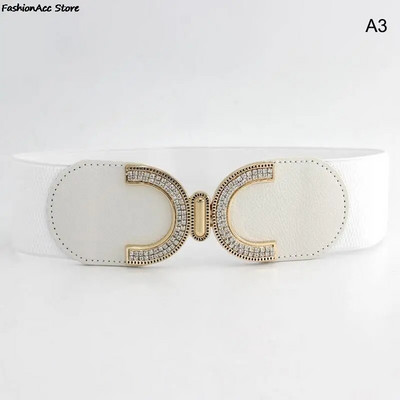 Novi modni stil s kopčom, elastični široki remen, široki remen s pojasom s pojasom oko struka Ženski ženski dodaci