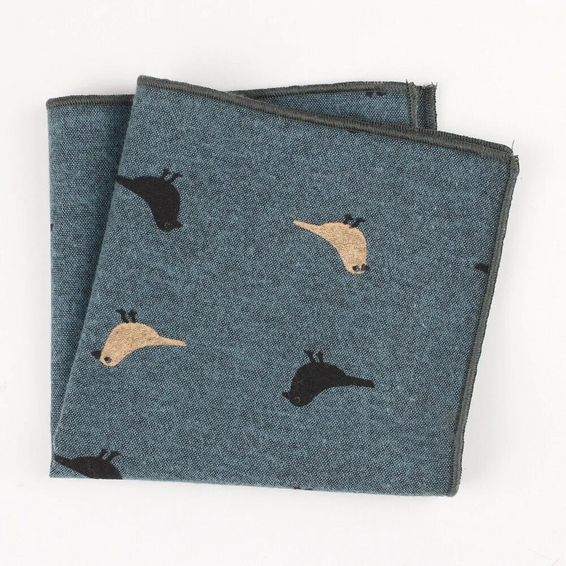 Pieaugušo kokvilnas kabatlakatiņi ar drukātu rakstu Hanky vīriešiem biznesa ikdienas kabatas kvadrātveida kabatlakats 25 cm platums kāzu Hankies