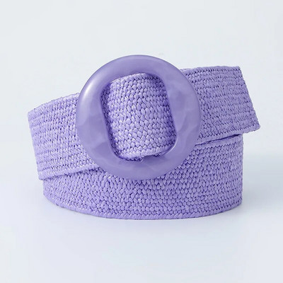 Zaļš Melns Dzeltens Vintage Pīta jostasvieta Sieviešu josta Apaļa Sprādze Plata Stils Elastīga Sieviešu Sieviešu Apģērbu Aksesuāri