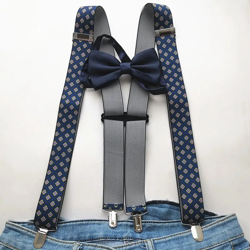 Uus trükitud suur meeste lipsu liblikas kikilipsu komplekt, lastele, täiskasvanutele, kaelalipsule sobiv pulmasärk LB049