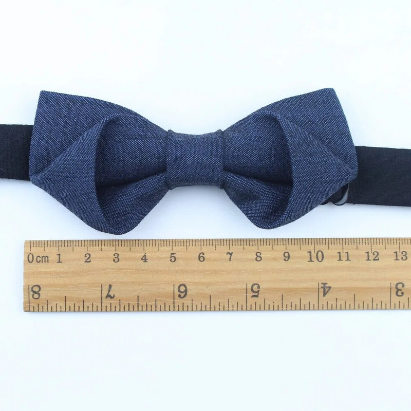 Nova klasična formalna 100% vunena leptir-mašna u kutiji Gravata višebojna kravata s houndstooth uzorkom Muška luksuzna stereo leptir-mašna