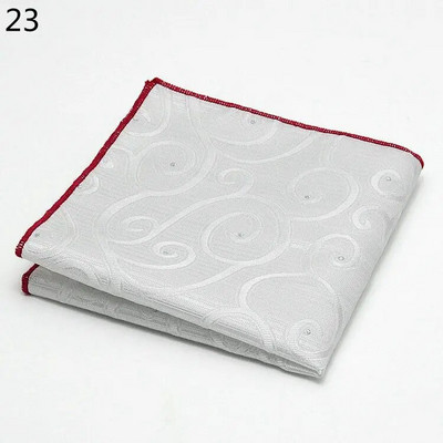 Πολυτελές 25*25cm Ανδρικό Vintage Μαντήλι Paisley Μεταξωτό Μαντήλι Τσέπης Τετράγωνο Μόδα Ανδρική Πετσέτα στήθους για πάρτι γάμου